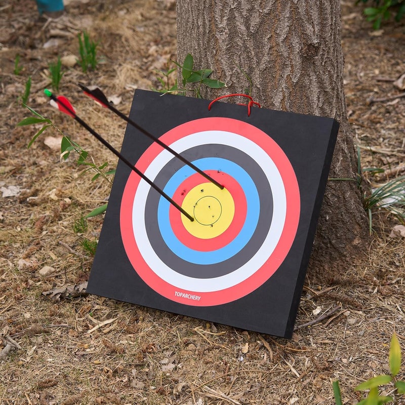 TOPARCHERY 20'' Foam Archery Target High-Density Target Block Target for Backyard, Throwing Knife Target - Image 3